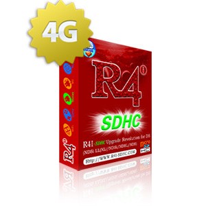Carte R4i V 1.4.5 avec carte m&eacute;moire 4G 