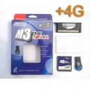 Carte M3 Real DS (+4G) Avec      * lecteur USB de carte m&eacute;moire microSD      * logiciel M3 DS &agrave; t&eacute;l&eacute;charger sur le site ... URL 