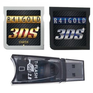 R4i Gold 3DS en version luxueuse -carte pour les jeux 3DS