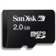 Sandisk - Carte mémoire SDHC - 2 Go